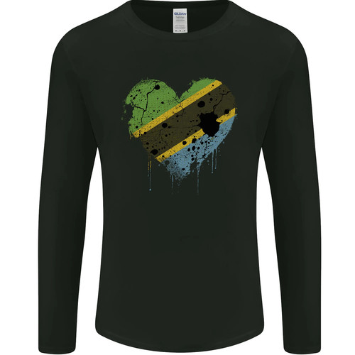 Love tanzania flag - love,