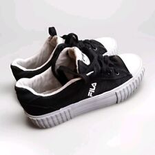 Fila Platform Canvas Trainers Sneakers Shoes