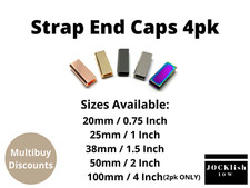 Strap End Caps 20mm 25mm 38mm