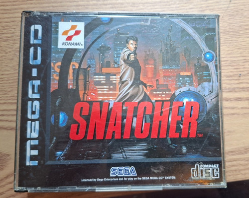 Snatcher sega mega game - snatcher,