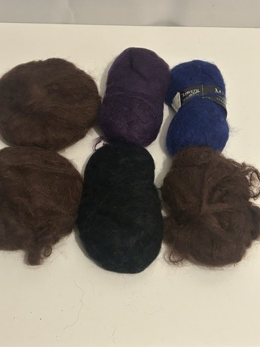 Vintage mohair knitting yarn