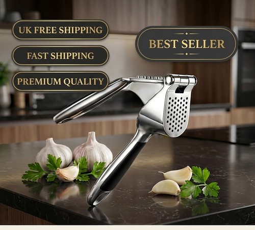 Premium garlic press easy - garlic,