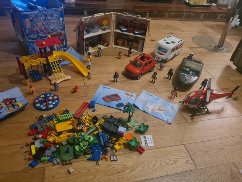Large playmobile bundle with - playmobile,