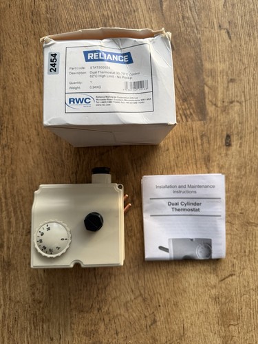 Reliance dual thermostat - reliance,