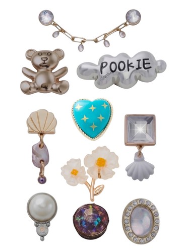 Crocs charm jibbitz gold new - crocs,