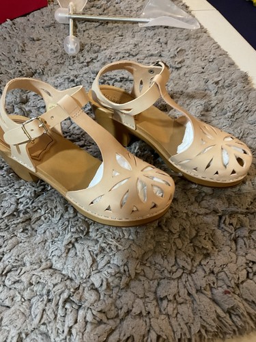 Swedish hasbeens lacy sandal - swedish,