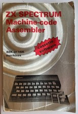 zx spectrum machine-code assembler cassette software. 48k or 16k machines, boxed