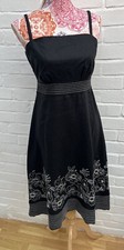 TU Black Dress UK 10 Pure