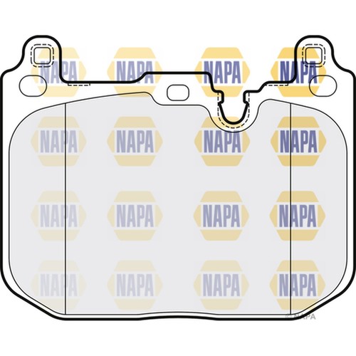 Brake pads set for - brake, bmw