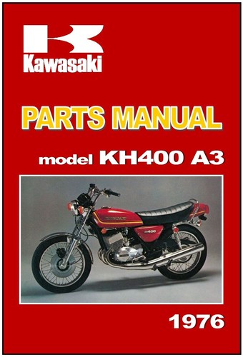Kawasaki parts manual kh400 - manual,