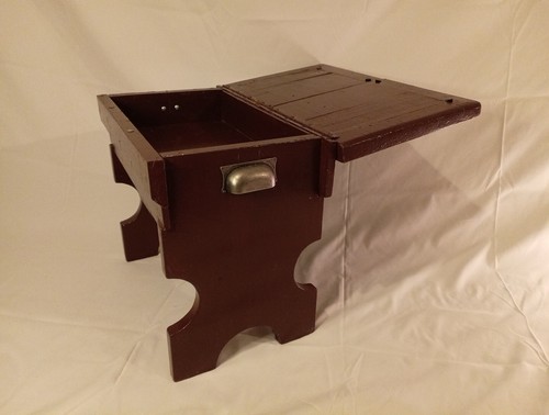 Vintage wooden sewing box - box, work