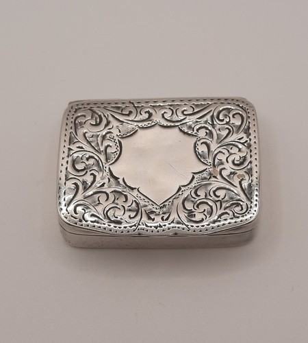 Antique sterling silver pill - sterling,