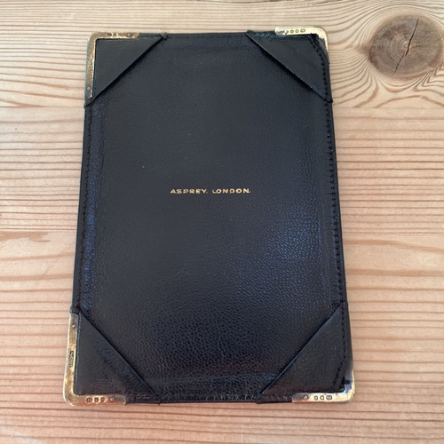 Asprey london luxury notelet - london,