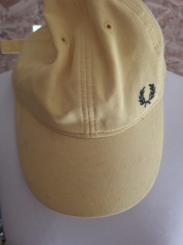 Fred perry yellow cap baseball - fred,