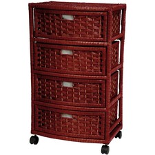 Red Lantern 4-Drawer Mahogany