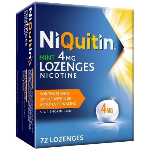 Niquitin 4mg nicotine lozenges - nicotine,