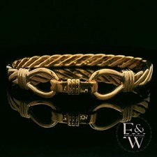 9ct Gold Bangle Farley Weston