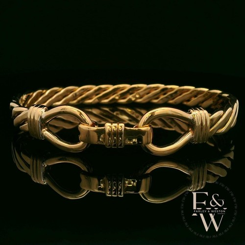 9ct gold bangle - 9ct,