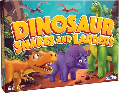 Dinosaur snakes ladders no - dinosaur,