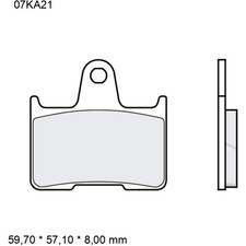 SP brake pads sintered rear by