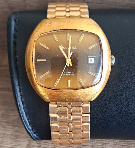 Vintage accurist gold - gold, plated