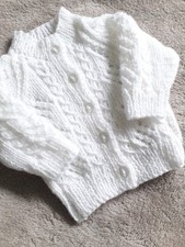 3-6mon Girls' Hand-knitted