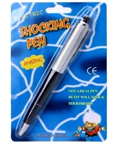 Electric shock pen funny - electric,