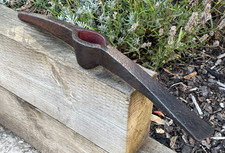 Vintage Garden 5.7 lb Pickaxe Head Chipping Hammer Mining Railroad Mattock Tool