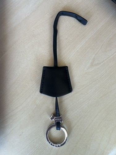Black radley keyring bag - radley, charm