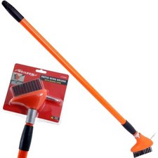 Telescopic Weed Brush Wire Broom Head Patio Scrub Paving Moss Removal CT3344