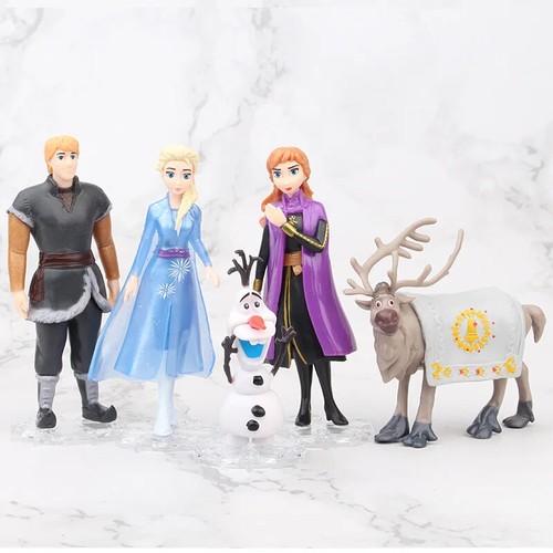 5pcs frozen princess cake - 5pcs,