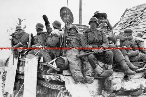 F007276 german troops panzer - troops,
