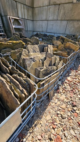Stone roofing slates - roofing,