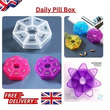 Daily Pill Box 7 Day Week