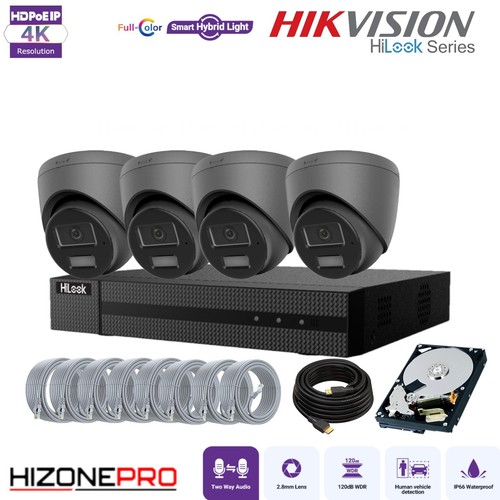 Hikvision hilook 8mp camera - 8mp, ip