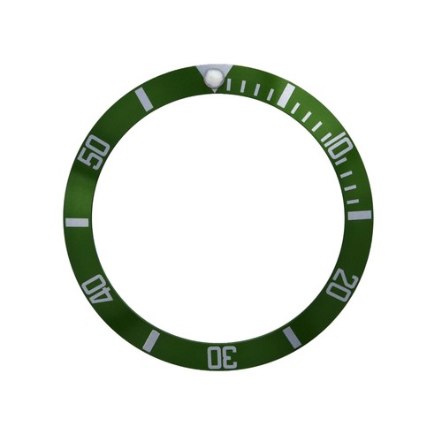Green bezel insert - green, for