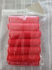 12 Red Hair Rollers Small