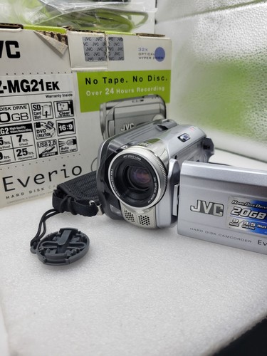 Jvc everio mg21ek - everio, gz-mg21ek