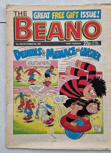 Beano comic 1989 no 2460 - beano,