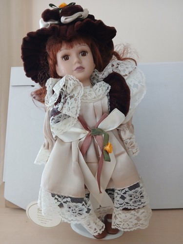 Porcelain doll gloria - porcelain,