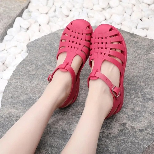 Women jelly sandals soft - women,