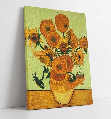 Sunflowers large canvas wall - sunflowers, 3
