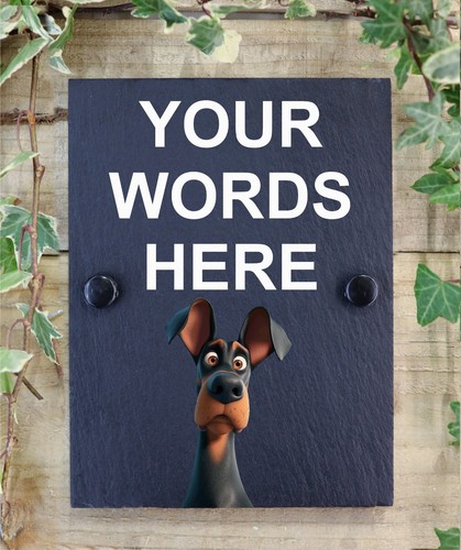 Doberman personalised funny - personalised,