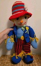 Lovely Hand Knitted Scarecrow
