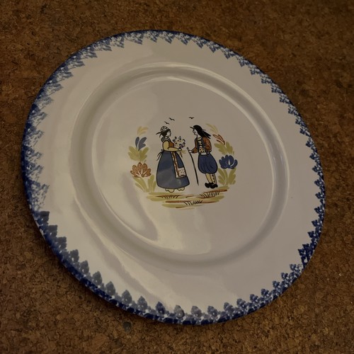 Quimper style brittany - style, plate