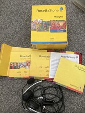 Rosetta Stone Francais Language Training Box Set