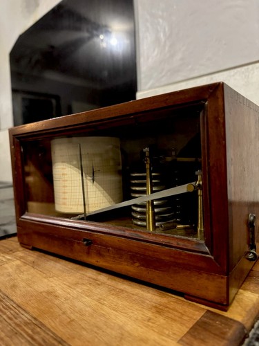 Vintage 1892 barograph - 1892,