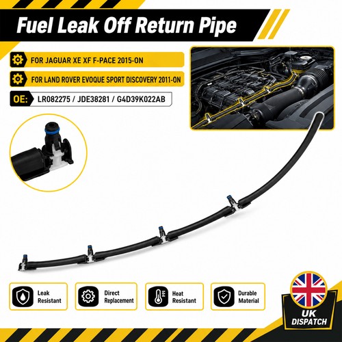Injector leak off return pipe - injector,