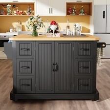 Kitchen Island, Extendable