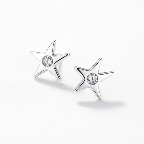 925 sterling silver - sterling, star